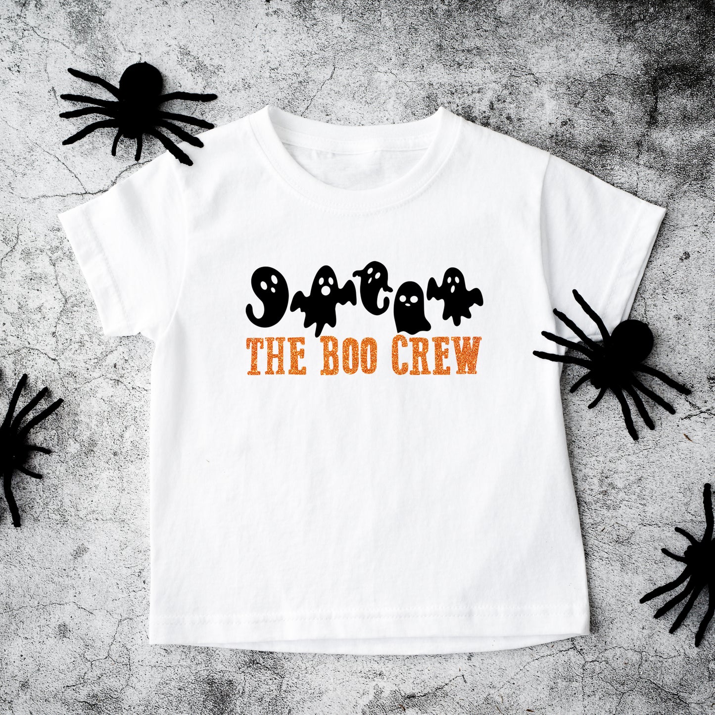 The Boo Crew Glitter | Toddler Graphic Short Sleeve Tee