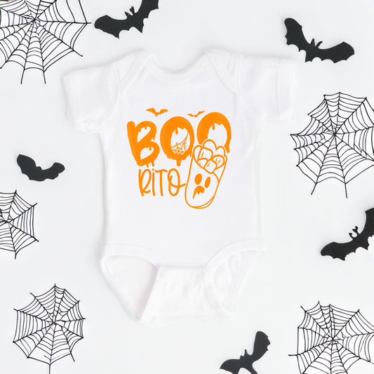 Boorito Puff Print | Baby Graphic Short Sleeve Onesie