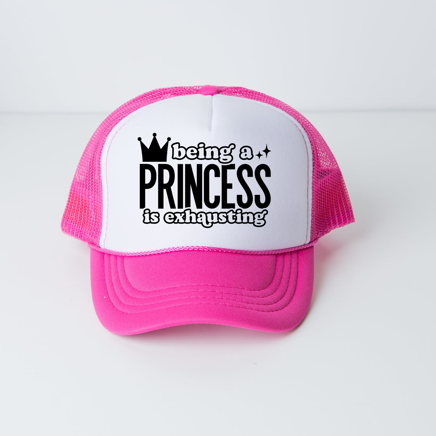 Being A Princess Is Exhausting | Youth Foam Trucker Hat