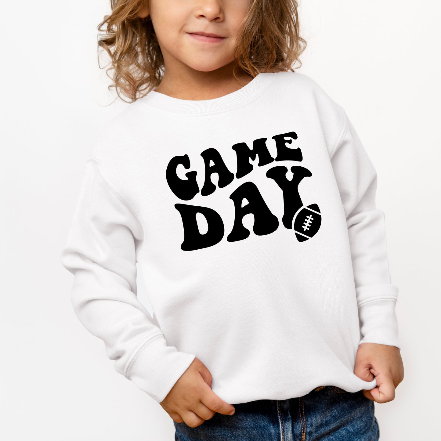 Game Day Football | Toddler Graphic Sweatshirt