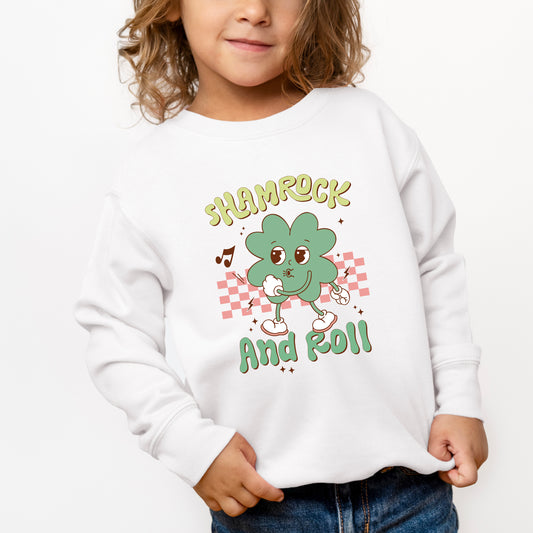 Shamrock and Roll | Toddler Graphic Sweatshirt