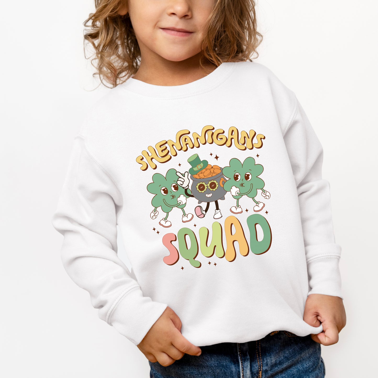 Shenanigans Squad | Toddler Graphic Sweatshirt