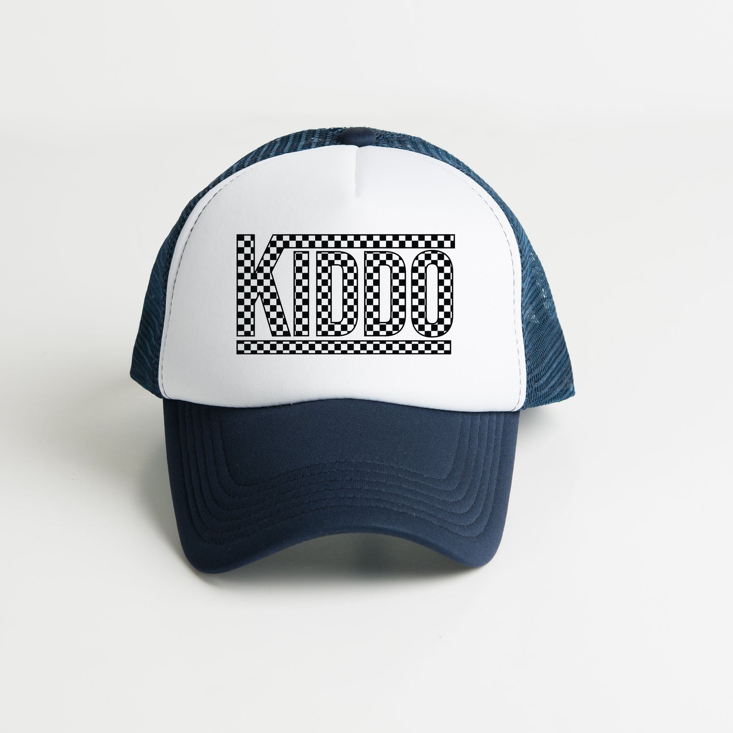 Kiddo Checkered | Youth Foam Trucker Hat