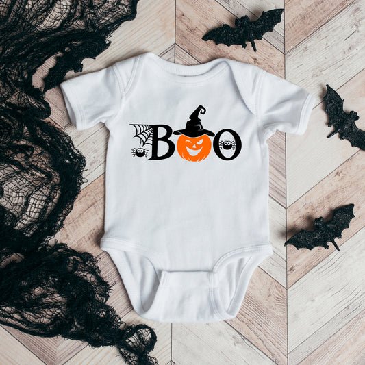 Boo Pumpkin | Baby Graphic Short Sleeve Onesie