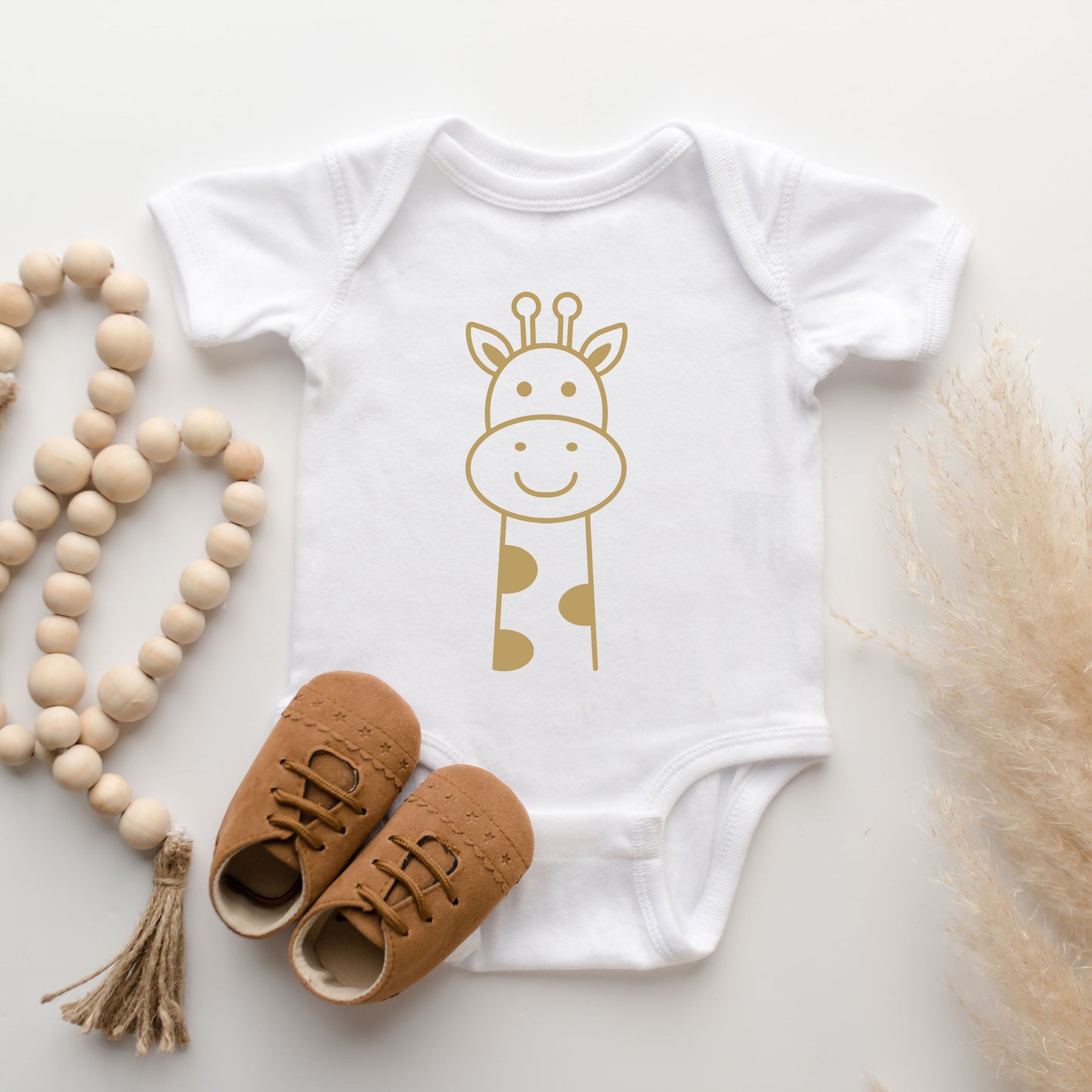 Giraffe | Baby Graphic Short Sleeve Onesie