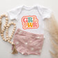 Girl Power Retro | Baby Graphic Short Sleeve Onesie
