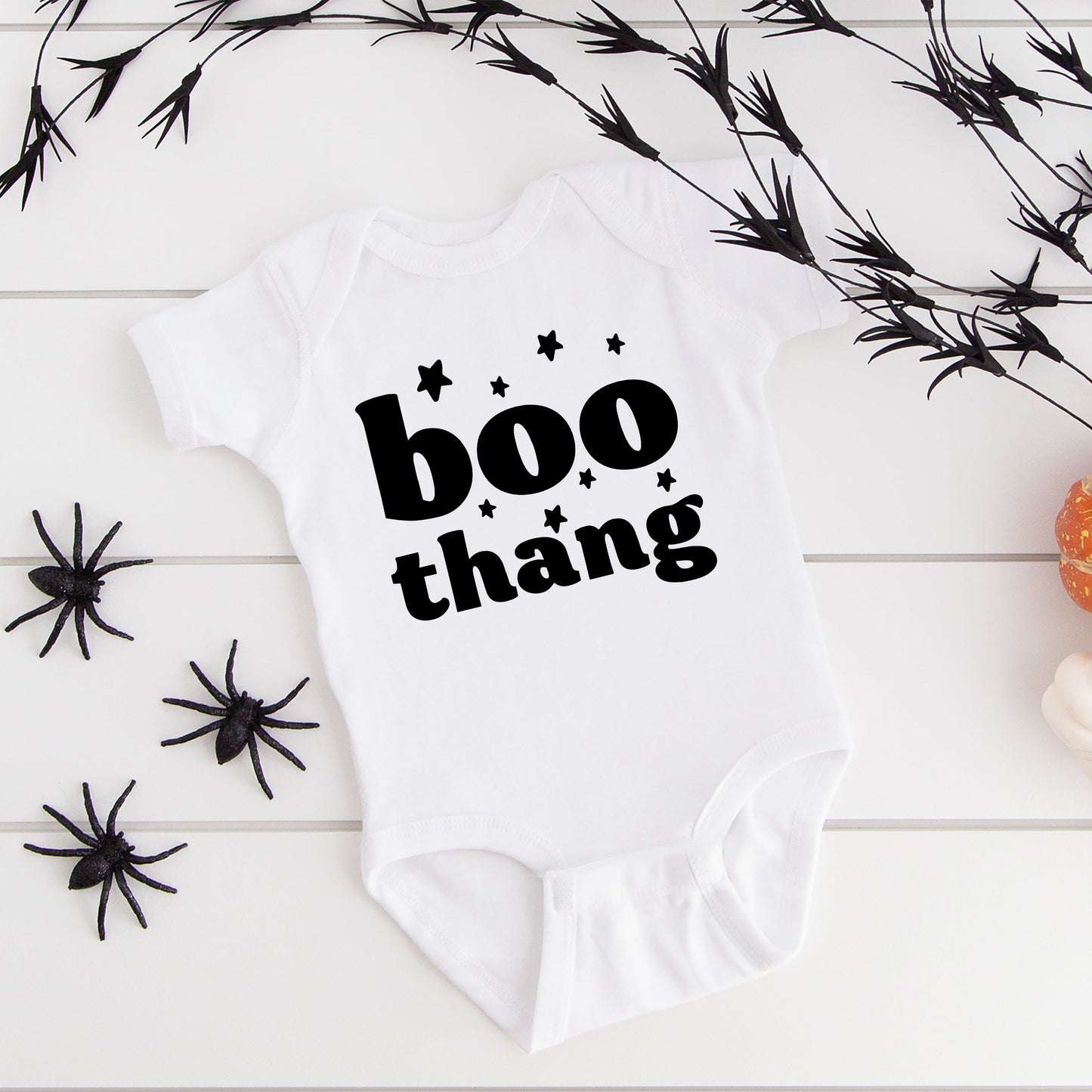Boo Thang Stars | Baby Graphic Short Sleeve Onesie