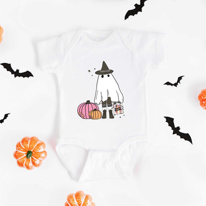 Ghost Witch | Baby Graphic Short Sleeve Onesie