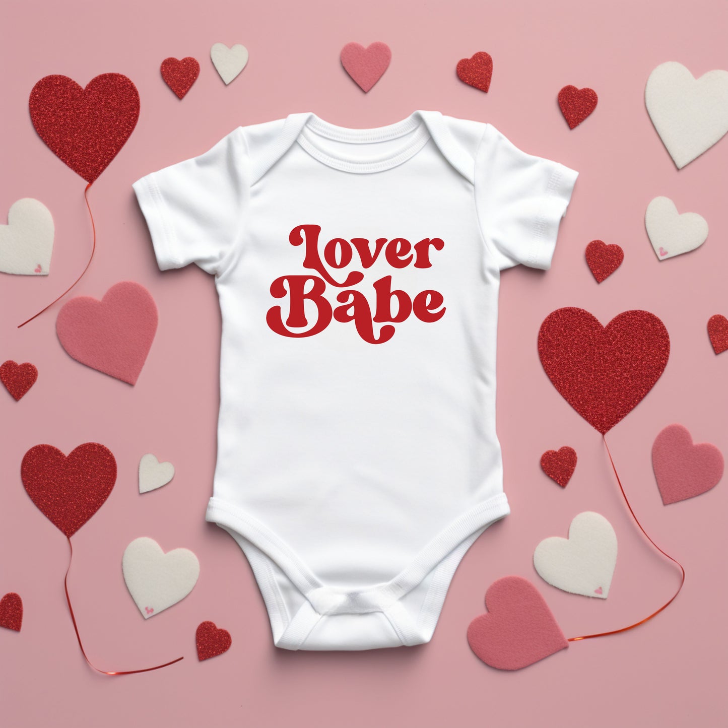 Lover Babe | Baby Graphic Short Sleeve Onesie