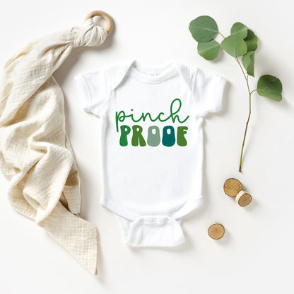 Pinch Proof Retro | Baby Graphic Short Sleeve Onesie