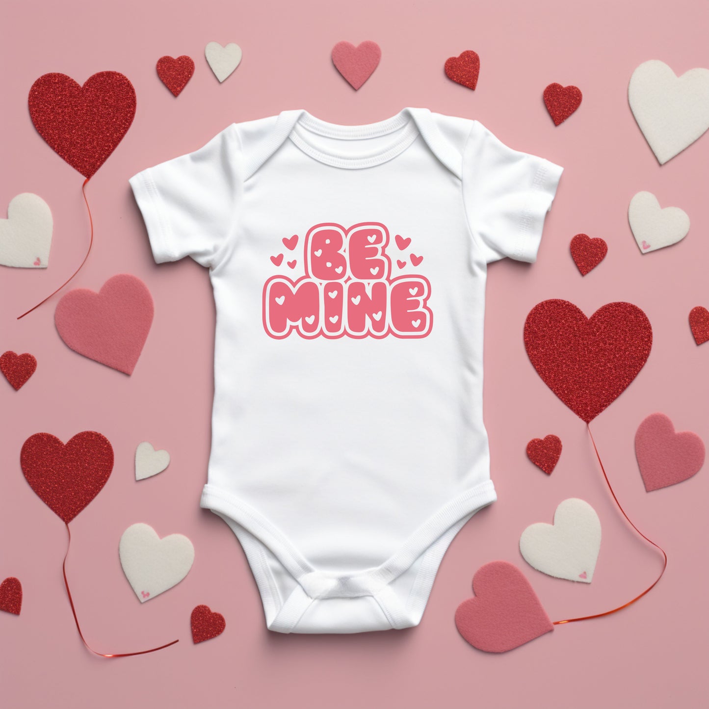 Be Mine Bubble | Baby Graphic Short Sleeve Onesie