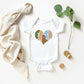 Earth Heart | Baby Graphic Short Sleeve Onesie