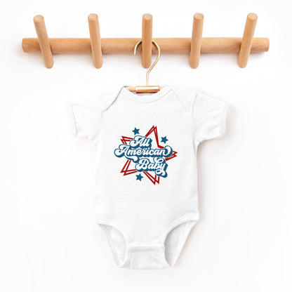 All American Baby | Baby Graphic Short Sleeve Onesie