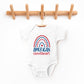 American Sweetheart Rainbow | Baby Graphic Short Sleeve Onesie