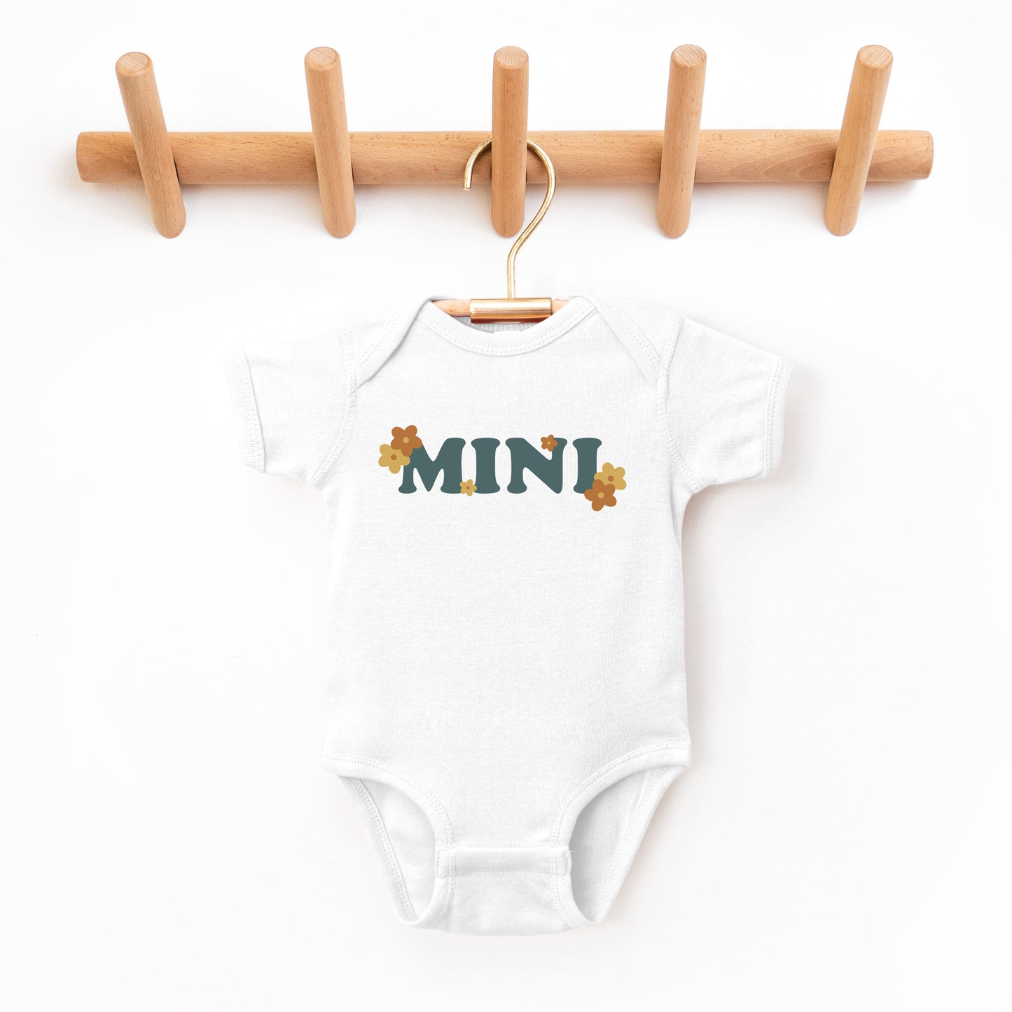 Boho Mini Flowers | Baby Graphic Short Sleeve Onesie