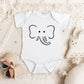 Elephant | Baby Graphic Short Sleeve Onesie