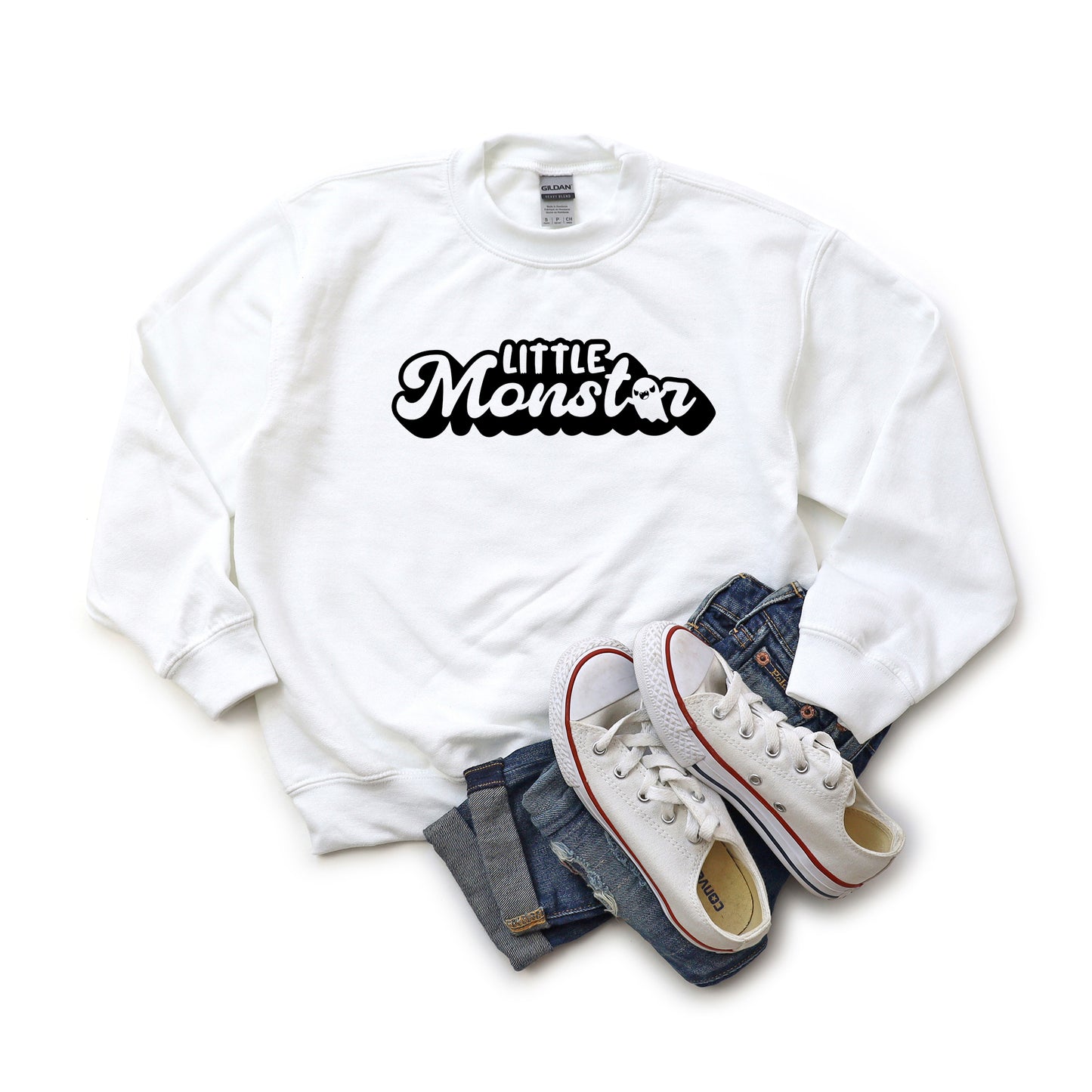 Little Monster | Youth Graphic Sweatshirt