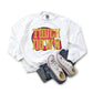 Touch Down Red Helmet Distressed | Youth Graphic Sweatshirt