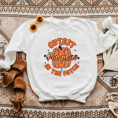 Cutest Pumpkin Leopard Print | Youth Graphic Sweatshirt