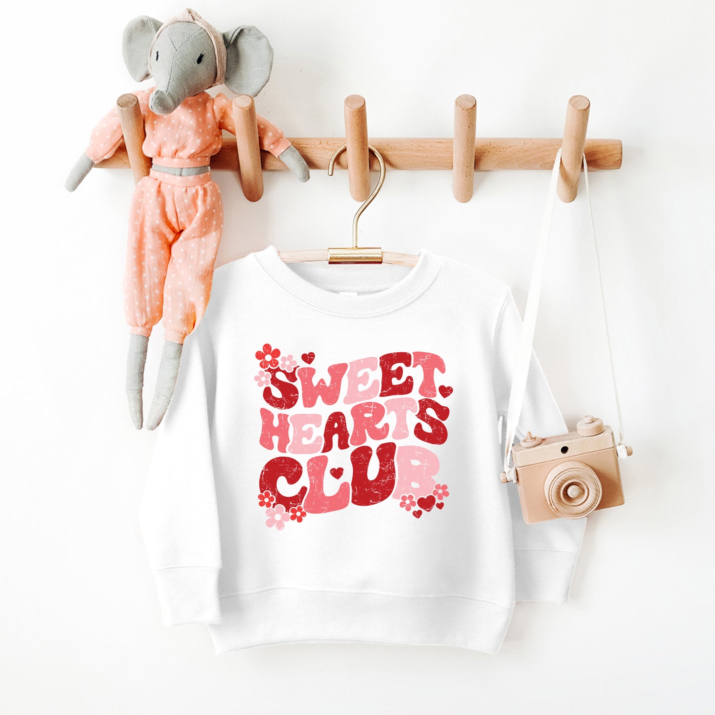 Sweethearts Club | Toddler Graphic Sweatshirt
