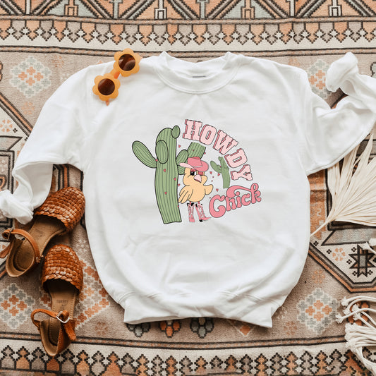 Howdy Chick | Youth Graphic Sweatshirt