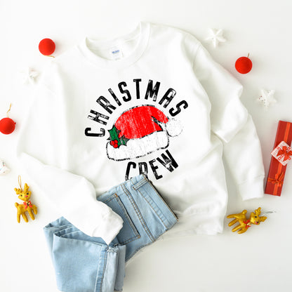 Christmas Crew Hat | Youth Graphic Sweatshirt