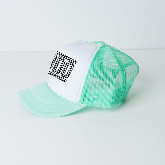 Kiddo Checkered | Youth Foam Trucker Hat