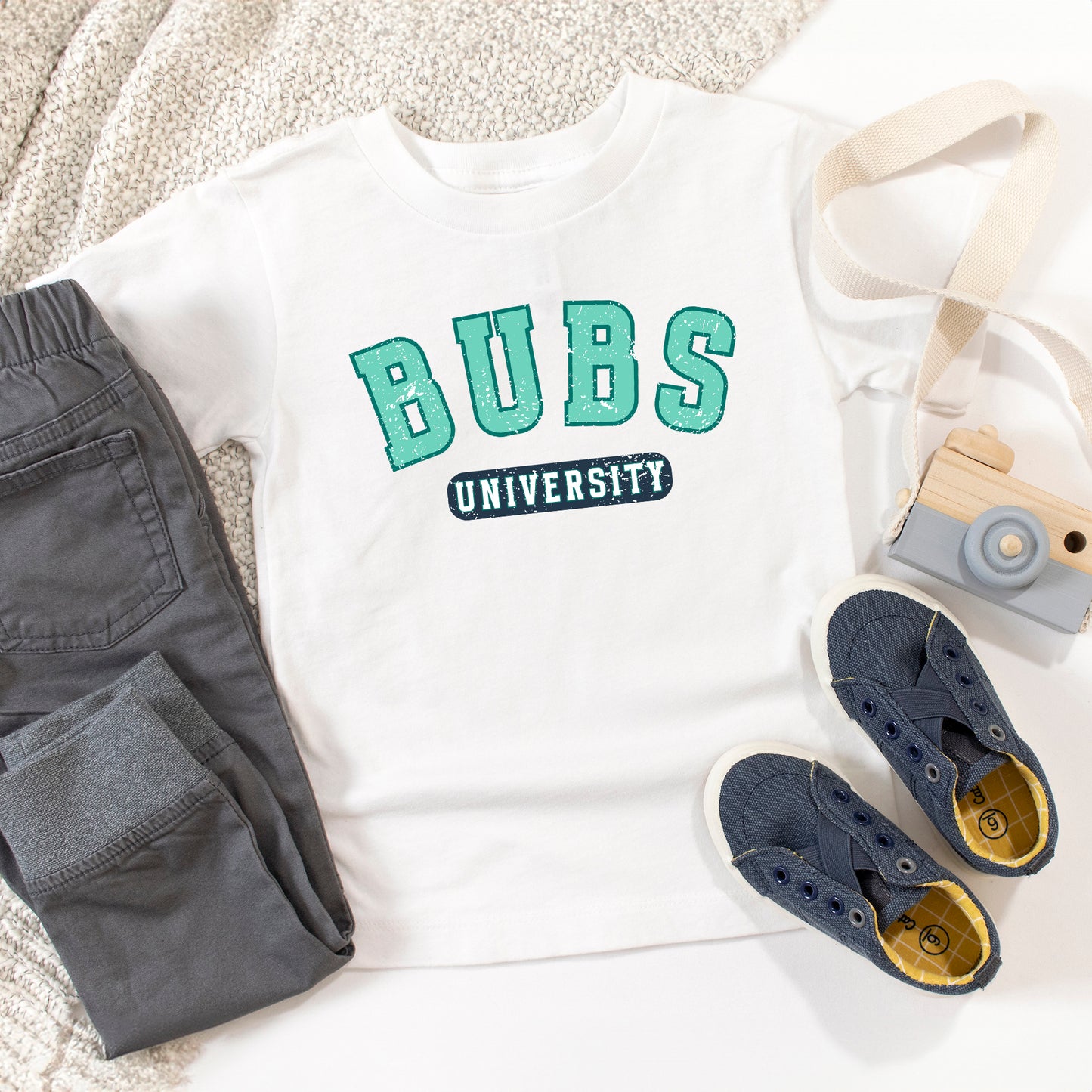 Bubs University | Toddler Graphic Short Sleeve Tee