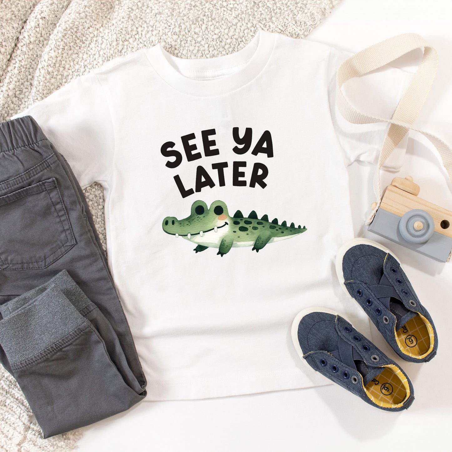 See You Later Alligator | Toddler Graphic Short Sleeve Tee