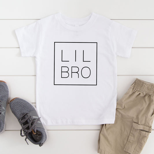 Lil Bro Square | Toddler Graphic Short Sleeve Tee