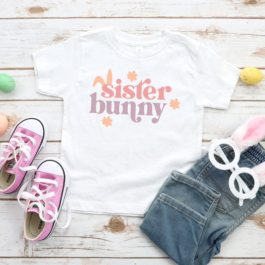 Sister Bunny | Toddler Graphic Short Sleeve Tee