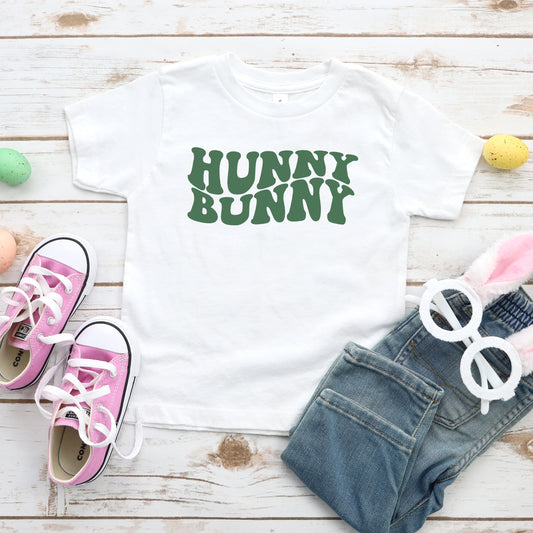 Hunny Bunny Wavy | Toddler Graphic Short Sleeve Tee