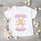Hoppy Easter Chick Colorful | Youth Graphic Short Sleeve Tee