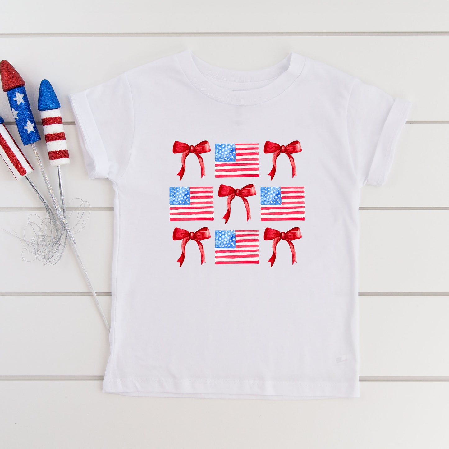 Coquette Flags Chart | Toddler Graphic Short Sleeve Tee