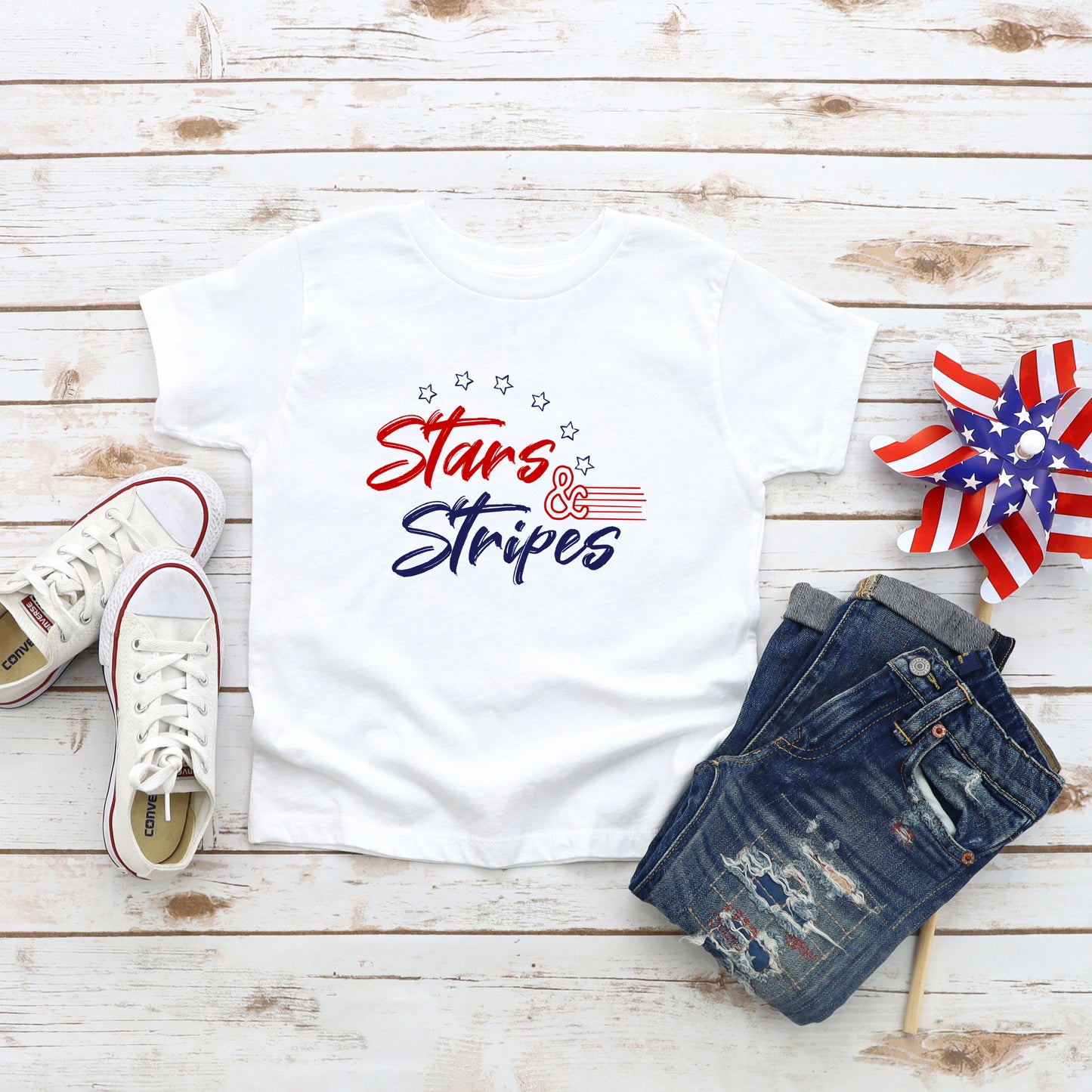 Stars and Stripes | Youth Graphic Short Sleeve Tee