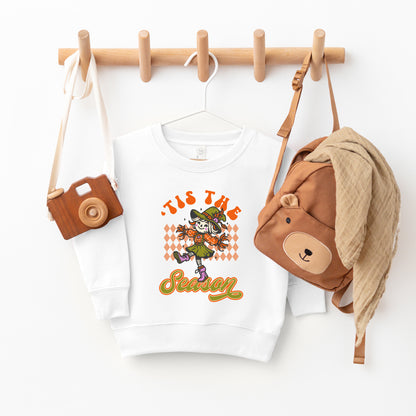 Tis The Season Scarecrow | Toddler Graphic Sweatshirt