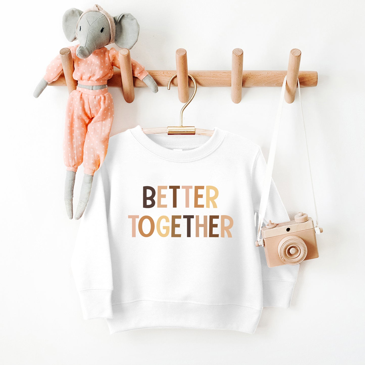 Better Together Equality | Toddler Graphic Sweatshirt