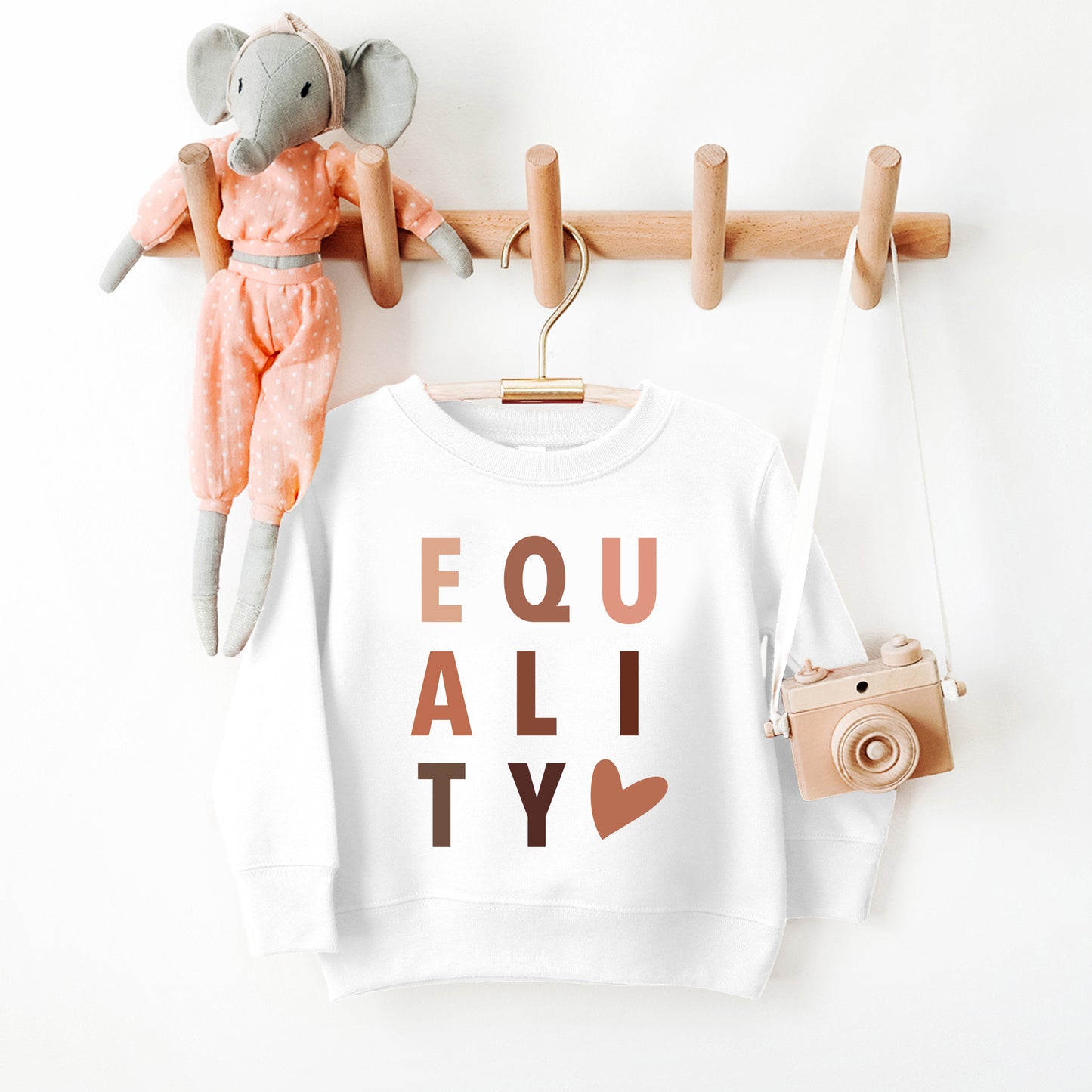 Equality Heart | Toddler Graphic Sweatshirt