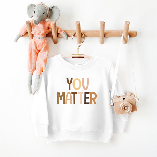 You Matter Equality | Toddler Graphic Sweatshirt