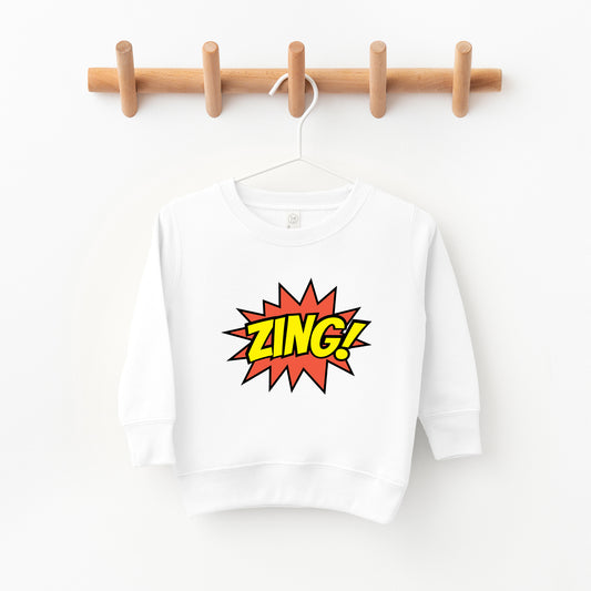 Comic Zing | Toddler Graphic Sweatshirt