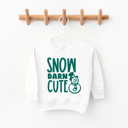 Snow Darn Cute | Toddler Graphic Sweatshirt