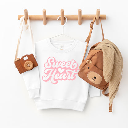 Sweet Heart With Heart | Toddler Graphic Sweatshirt