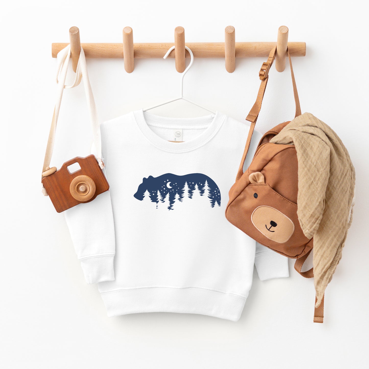 Bear Trees | Toddler Graphic Sweatshirt