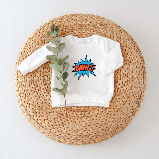 Comic Bang | Toddler Graphic Sweatshirt