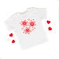 Hippy Flower Valentine | Toddler Graphic Short Sleeve Tee
