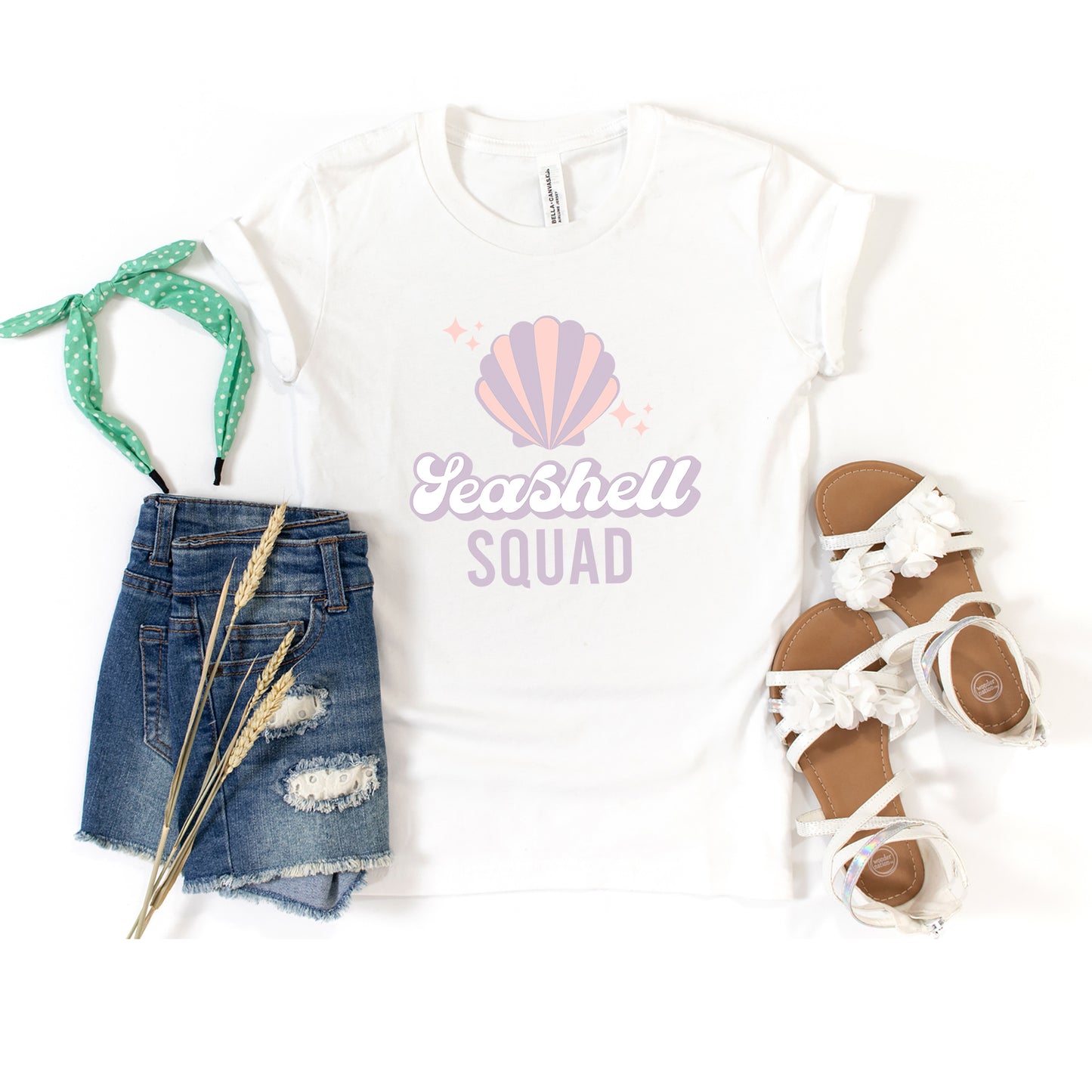 Seashell Squad | Youth Graphic Short Sleeve Tee