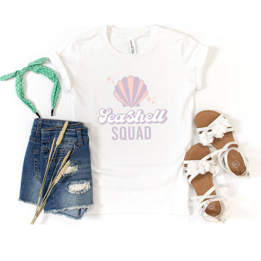 Seashell Squad | Toddler Graphic Short Sleeve Tee