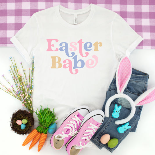 Easter Babe Colorful | Toddler Graphic Short Sleeve Tee