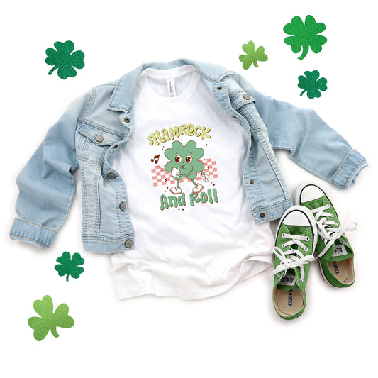 Shamrock and Roll | Toddler Graphic Short Sleeve Tee