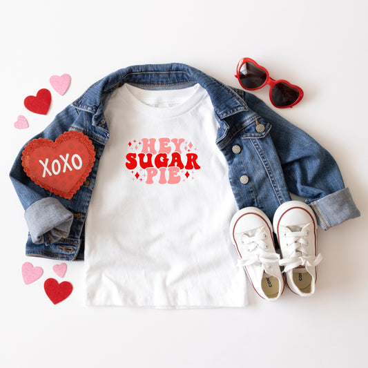 Hey Sugar Pie Stars | Youth Graphic Short Sleeve Tee